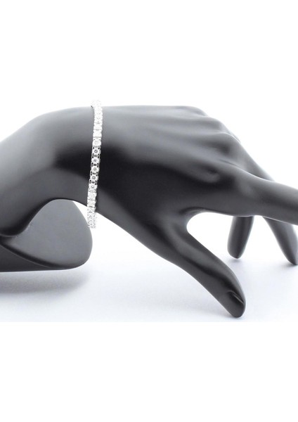 6.29CT (G-H Vs) Pırlanta Suyolu Bileklik