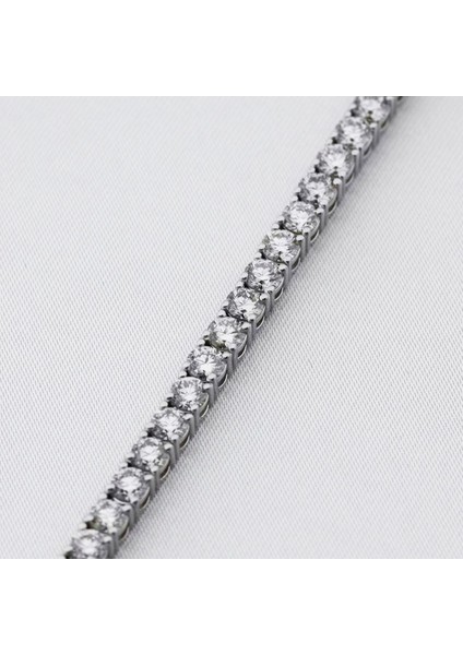 7.39CT (G-H Vs) Pırlanta Su Yolu Bileklik