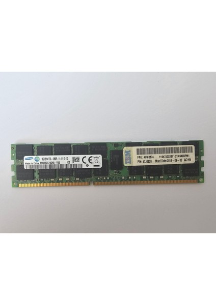 16GB 2rx4 12800R PC3L 1435 M393B2G70QH0 Server Ram