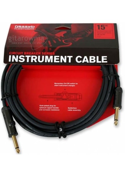 PWAG15 Devre Kesicili Enstrüman Kablosu 4,57 mt