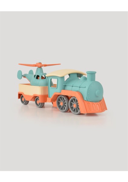 LC Somon Helikopterli Tren Set