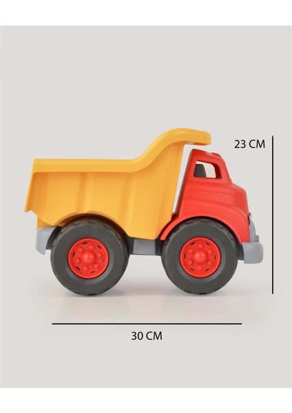 LC Oyuncak Kırmızı Sarı Büyük Kamyon