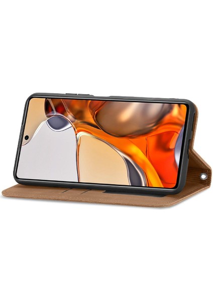 Xiaomi 11T/11T Pro Kılıf Cüzdan Kapak Kapak Darbeye (Yurt Dışından)