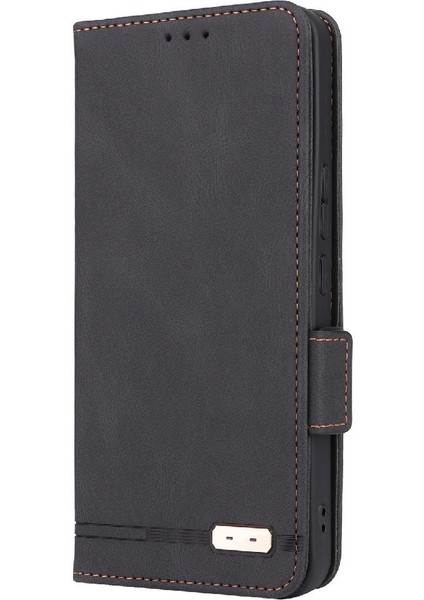 Zte Ücretsiz Iii 5g Kart Tutucu ile Kickstand Deri Folio Kapak (Yurt Dışından)