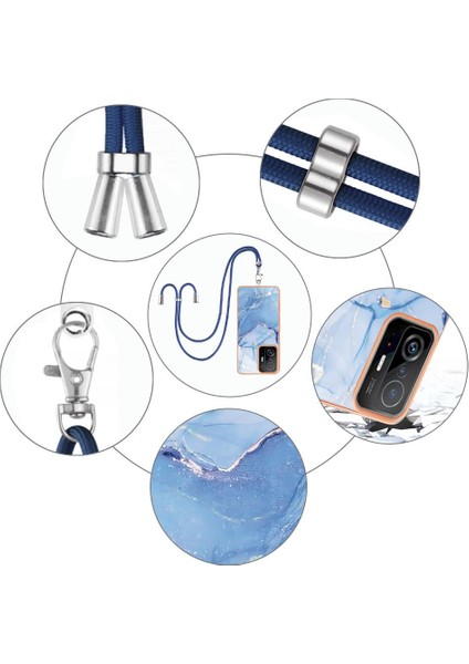 Xiaomi 11T/11T Pro Yumuşak Tpu Tampon Kapak Mermer Ayrılabilir Kayış (Yurt Dışından) indirimleri