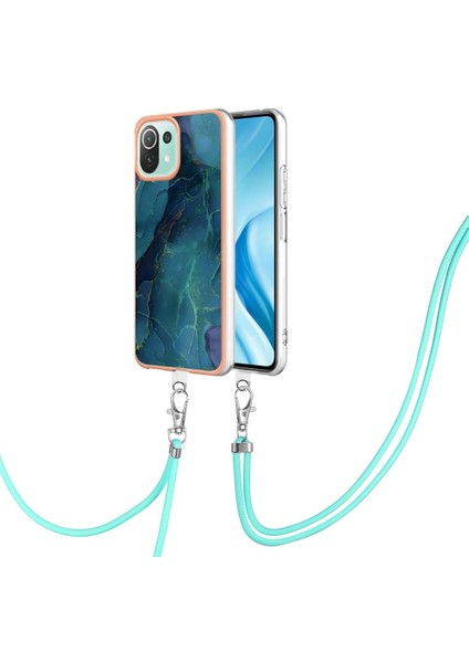 Xiaomi 11 Lite 5g Mermer Ayrılabilir Kayış Crossbody Kordon Kapak (Yurt Dışından) modelleri