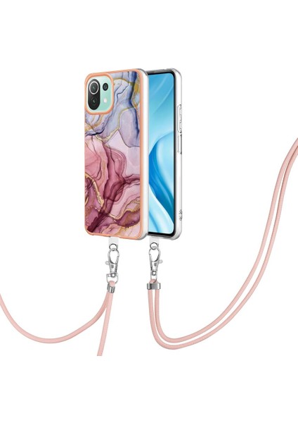 Xiaomi 11 Lite 5g Mermer Ayrılabilir Kayış Crossbody Kordon Kapak (Yurt Dışından) modelleri