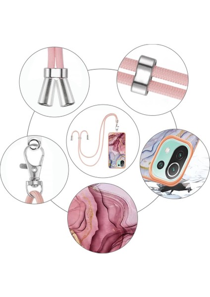 Xiaomi 11 Lite 5g Mermer Ayrılabilir Kayış Crossbody Kordon Kapak (Yurt Dışından) fırsatları