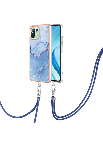 Xiaomi 11 Lite 5g Mermer Ayrılabilir Kayış Crossbody Kordon Kapak (Yurt Dışından) modelleri