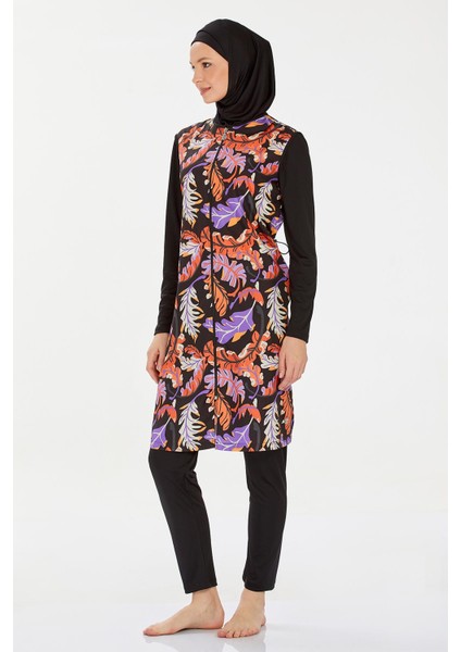 Tam Kapalı Tesettür Mayo Adara 9251 Siyah fiyatları