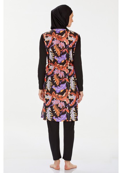 Tam Kapalı Tesettür Mayo Adara 9251 Siyah indirimleri