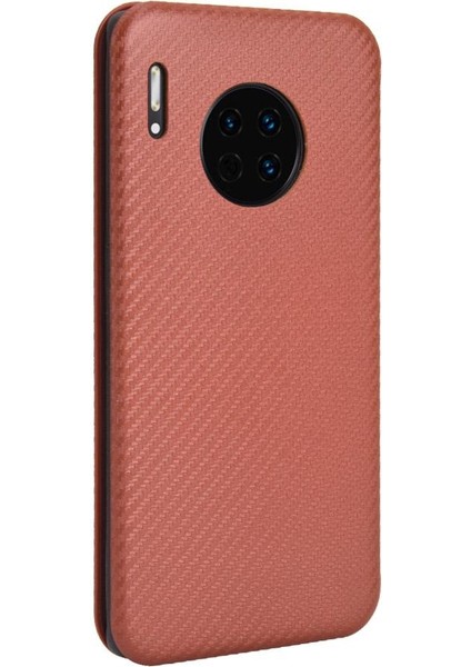 YH Mall Kart Tutucu Kickstand Tam Koruma Fiber ile Huawei Mate 30 Için Kılıf (Yurt Dışından)