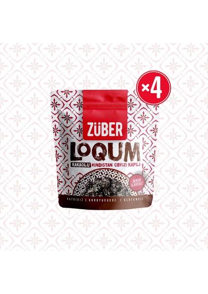 Loqum Kakaolu 48 gr X4 Adet