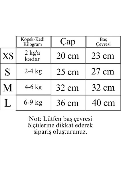 Kedi ve Köpek Boyunluk-Elizabeth Yakalık Operasyon Boyunluk-Kedi Boyun Yastığı