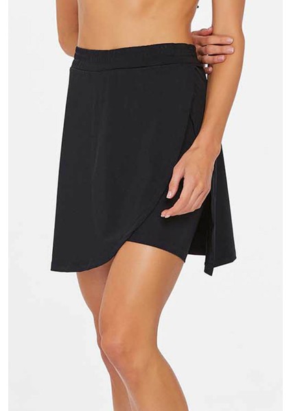 Havuz Deniz Şort Etek Pareolu Tek Parça Deniz 3631 Siyah fırsatları