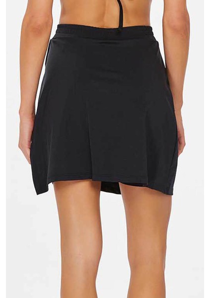 Havuz Deniz Şort Etek Pareolu Tek Parça Deniz 3631 Siyah indirimleri