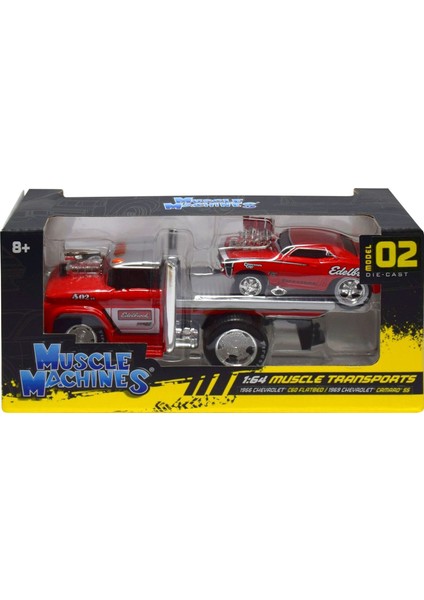 Muscle Machines Taşıyıcı ve Araç Set 1/64 02 59049