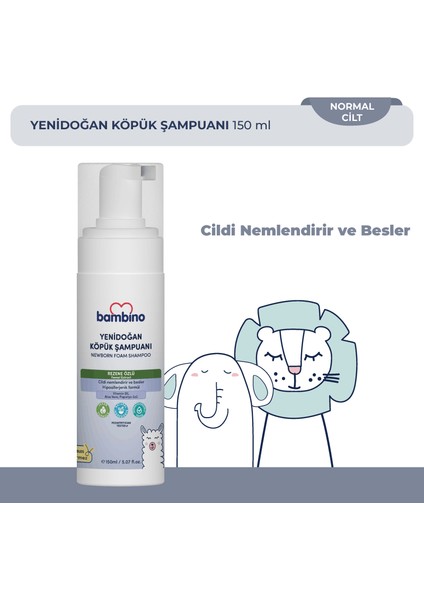 Yenidoğan Köpük Şampuan 150 Ml