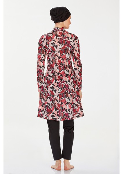 Likralı Tam Kapalı Tesettür Mayo Julıe 9220 Siyah indirimleri