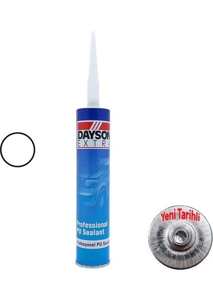 Dayson Extra Poliüretan Mastik 280 ml Beyaz
