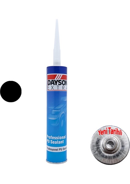 Dayson Extra Poliüretan Mastik 280 ml Siyah