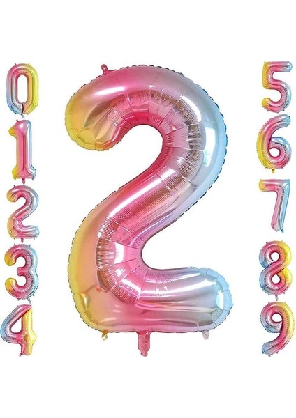 Ikm Folyo Rakam Balon 34INÇ 76CM