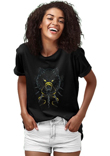 Ninja Kurt Siyah Unisex Tişört T-Shirt fiyatları