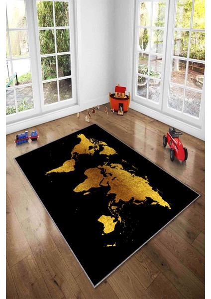 Ekonomik Desenli Renkli Dijital Baskı Yıkanabilir Kaymaz Taban Modern Çocuk Halısı.(Süngersiz) fiyatları