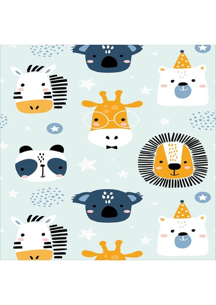 Zebra Zürafa Aslan Ayı Desenli Dijital Baskı Yıkanabilir Kaymaz Taban Leke Tutmaz Çocuk Odası Halısı fiyatları