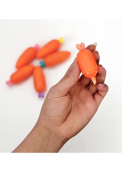 Fosforlu Keçeli Havuç Kalem Seti 6'lı modelleri