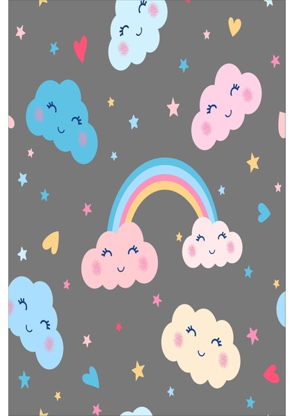 Desenli Renkli Dijital Baskılı Yıkanabilir Kaymaz Taban Modern Mutfak Halısı (Süngersiz) modelleri