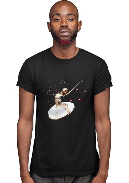 Bale Siyah Unisex Tişört T-Shirt modelleri