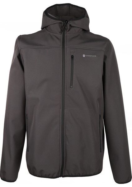 Kapüşonlu Slim Fit Antrasit Erkek Mont 2W1GT163PR