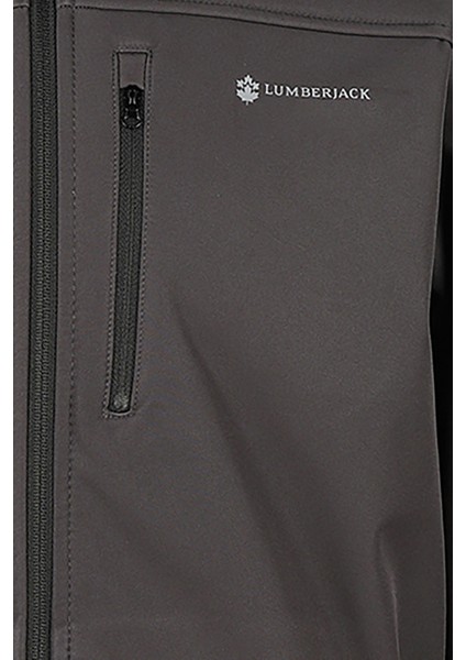 Kapüşonlu Slim Fit Antrasit Erkek Mont 2W1GT163PR fiyatları
