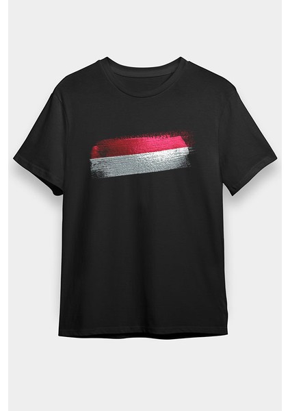 Yemen Siyah Unisex Tişört T-Shirt