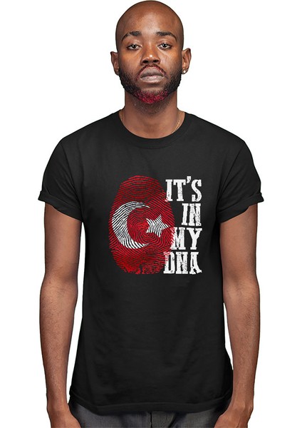 Türkiye Siyah Unisex Tişört T-Shirt modelleri