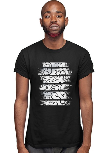 Köpek Kemiği Siyah Unisex Tişört T-Shirt modelleri