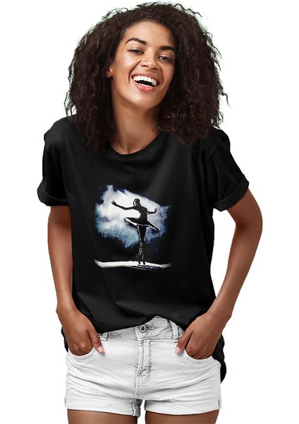 Bale Siyah Unisex Tişört T-Shirt fiyatları