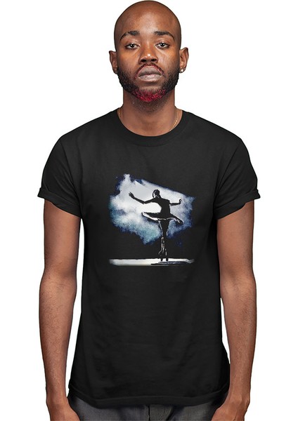 Bale Siyah Unisex Tişört T-Shirt modelleri