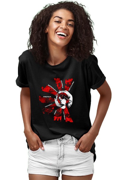 Aikido Siyah Unisex Tişört T-Shirt fiyatları