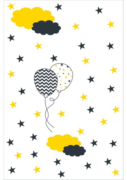 Ekonomik Desenli Renkli Dijital Baskı Yıkanabilir Kaymaz Taban Modern Çocuk Halısı.(Süngersiz) modelleri