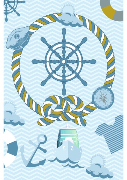 Ekonomik Desenli Renkli Dijital Baskı Yıkanabilir Kaymaz Taban Modern Çocuk Halısı.(Süngersiz) modelleri