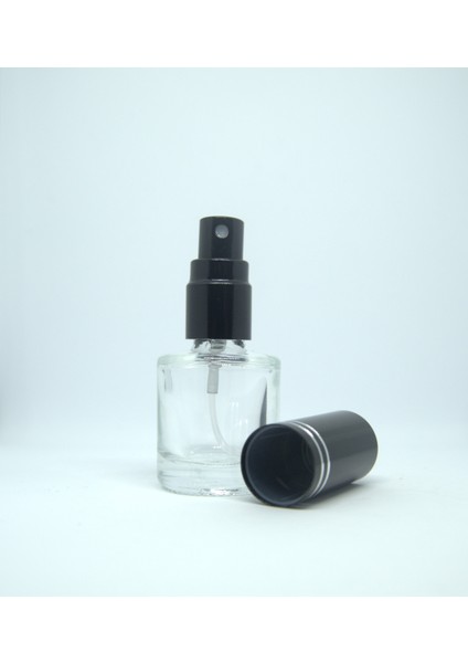 Parfüm Şişesi 7 ml (3 Adet) Metal Sprey ve Kapak Boş