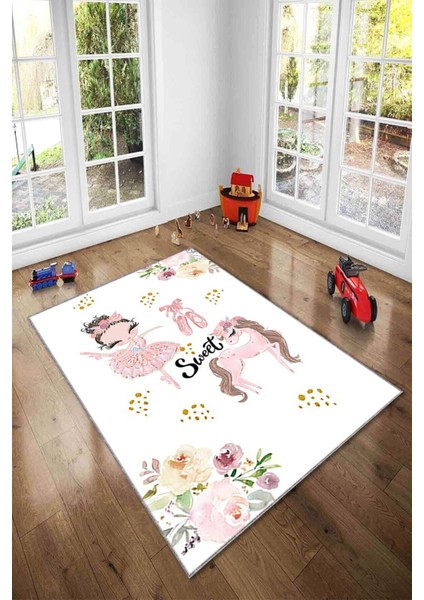 Desenli Renkli Dijital Baskı Yıkanabilir Kaymaz Taban Modern Çocuk Halısı ve Yolluk. modelleri