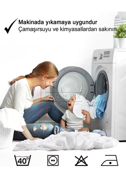 Yatak Koruyucu Alez Çarşaf Tek Çift %100 Su Sıvı Geçirmez Full Kenar Micro Fıtted Beyaz