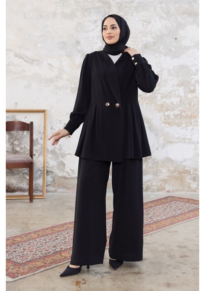 Linda Ceket Pantolon Takım - Siyah modelleri