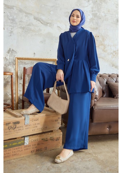Linda Ceket Pantolon Takım - Indigo modelleri