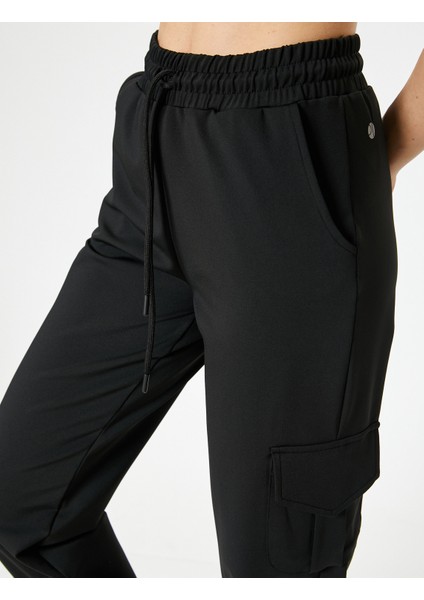 Spor Jogger Eşofman Altı Kargo Cepli