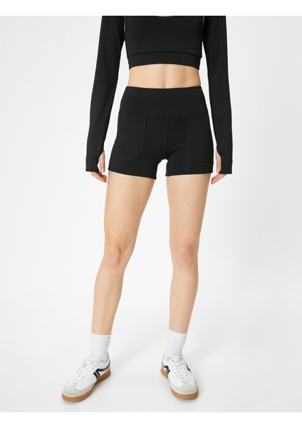 Cepli Ekstra Mini Spor Şort
