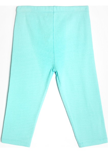 Basic Tayt Beli Lastikli Ribanalı Pamuklu